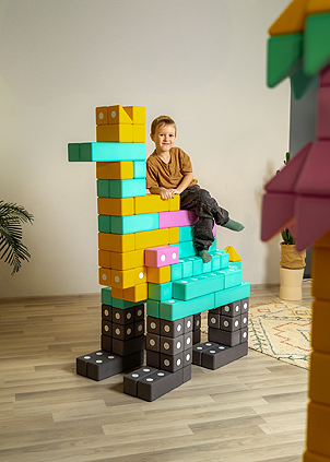 Ensemble Tuki BIG de 128 pièces