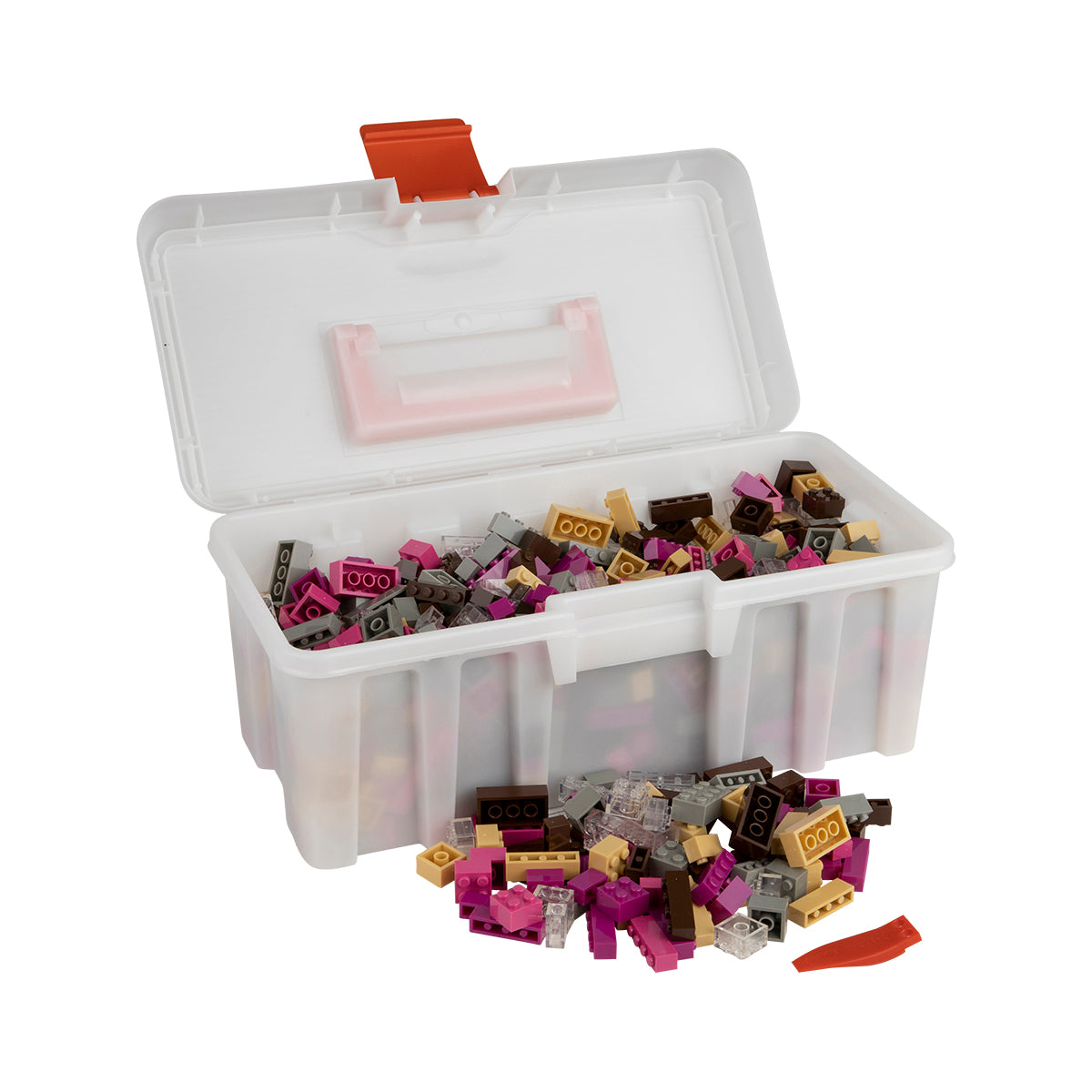 Q-Bricks Kindergarten Bausteine Spezialmischung im Koffer 750 Stk.