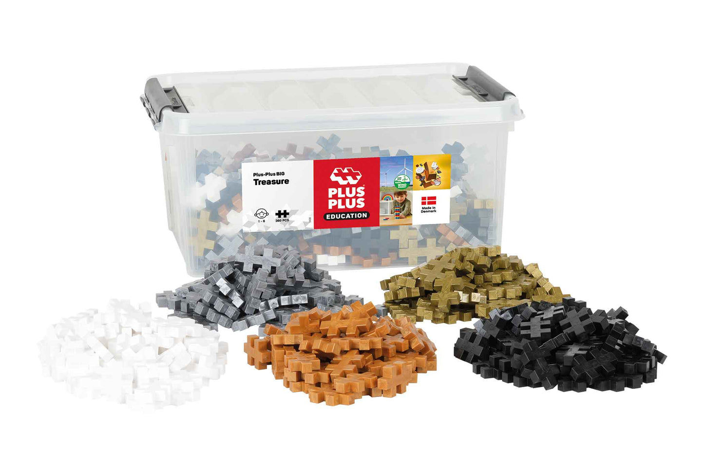 Plus Plus BIG Schatzkiste 360 Bausteine