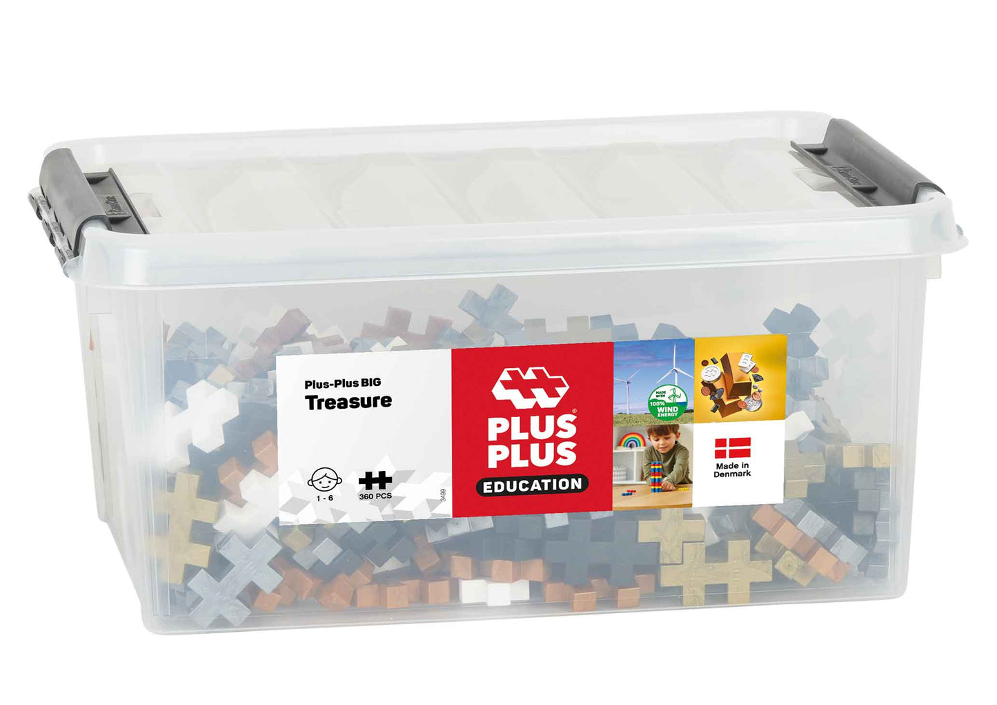 Plus Plus BIG Schatzkiste 360 Bausteine