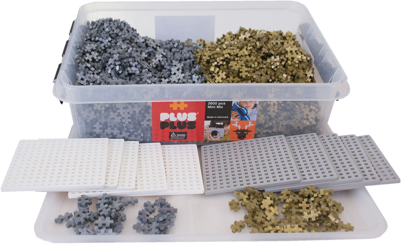 Plus Plus Gold und Silber 2000 + 24 Bauplatten