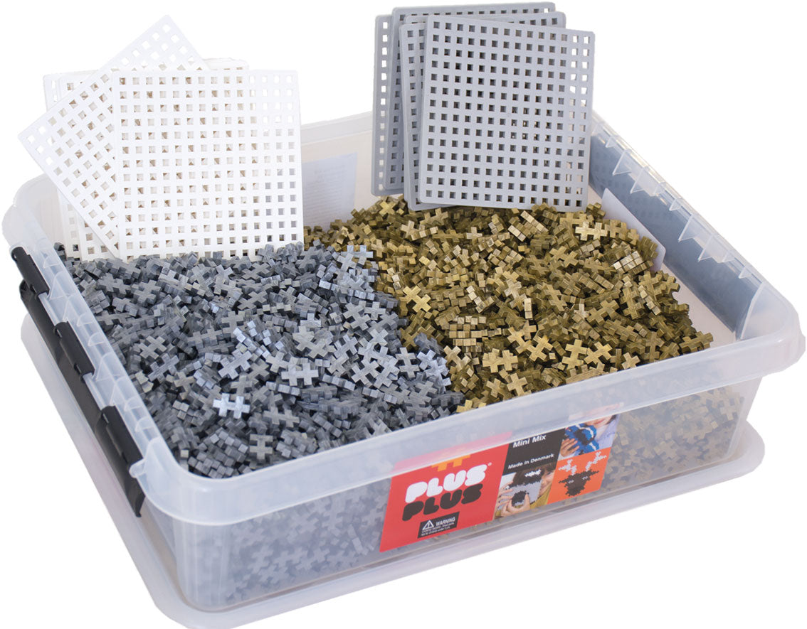 Plus Plus Gold und Silber 2000 + 24 Bauplatten