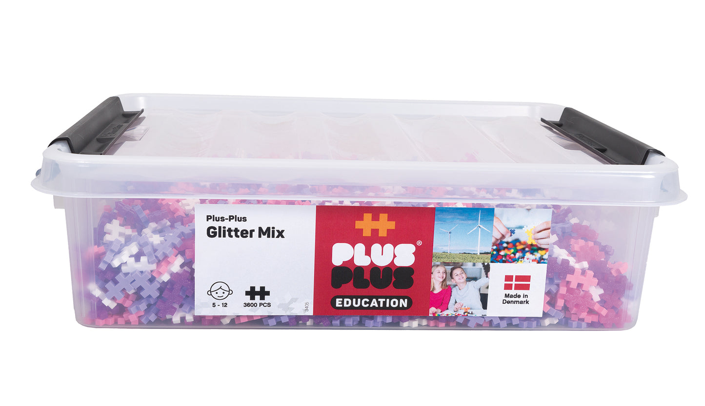 Plus Plus 3.600 Glitter Mix