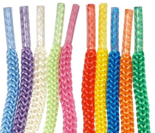 Fädelschnüre Regenbogen 20tlg.