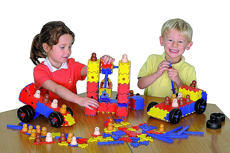 Junior Polydron Klassen Set 372tlg.