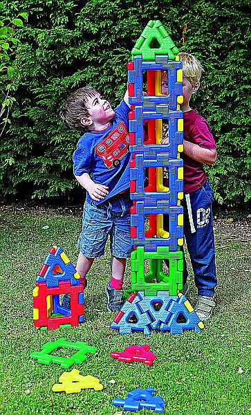 Riesen Polydron 40tlg. Set