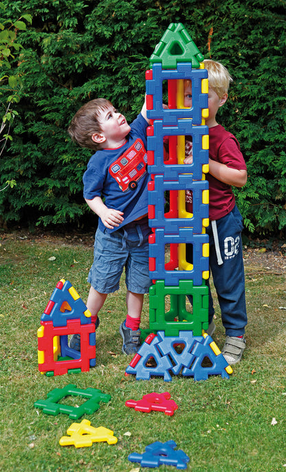 Riesen Polydron Klassen Set 80tlg.