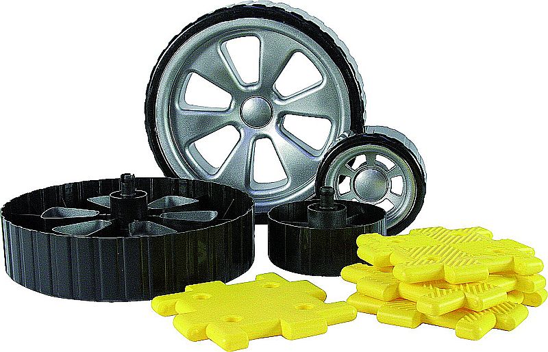 Polydron Räder-Set 8tlg.