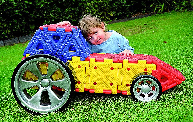 Polydron Räder-Set 8tlg.