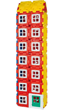 Riesen Polydron Set Haus 72tlg.