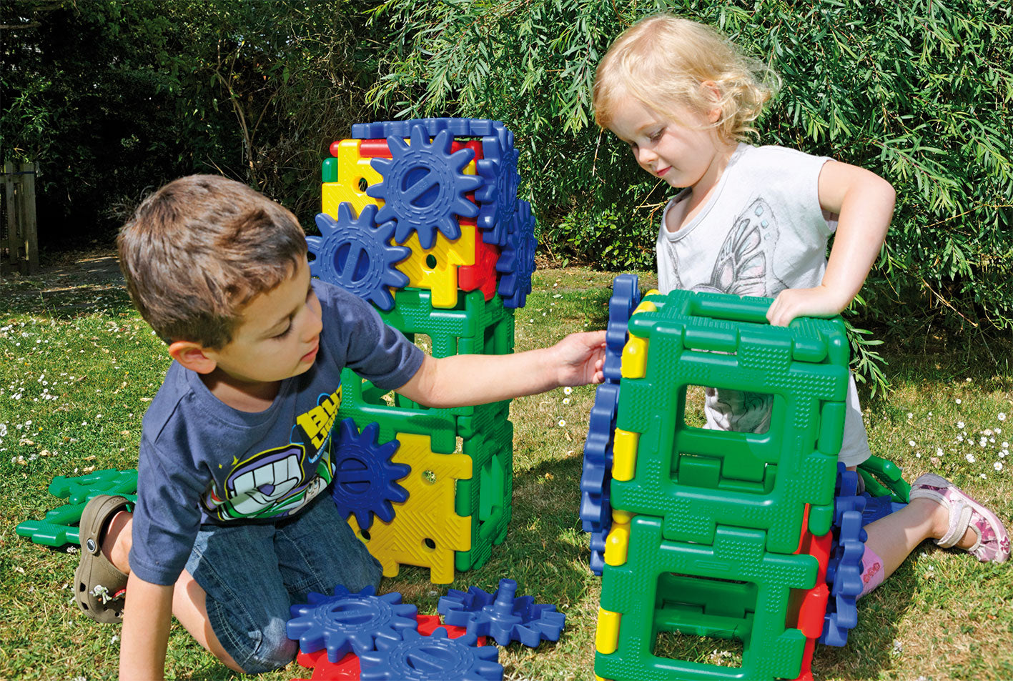 Riesen Polydron Set Zahnrad 58tlg.