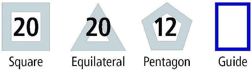 Riesen Polydron Geoformen 52tlg.
