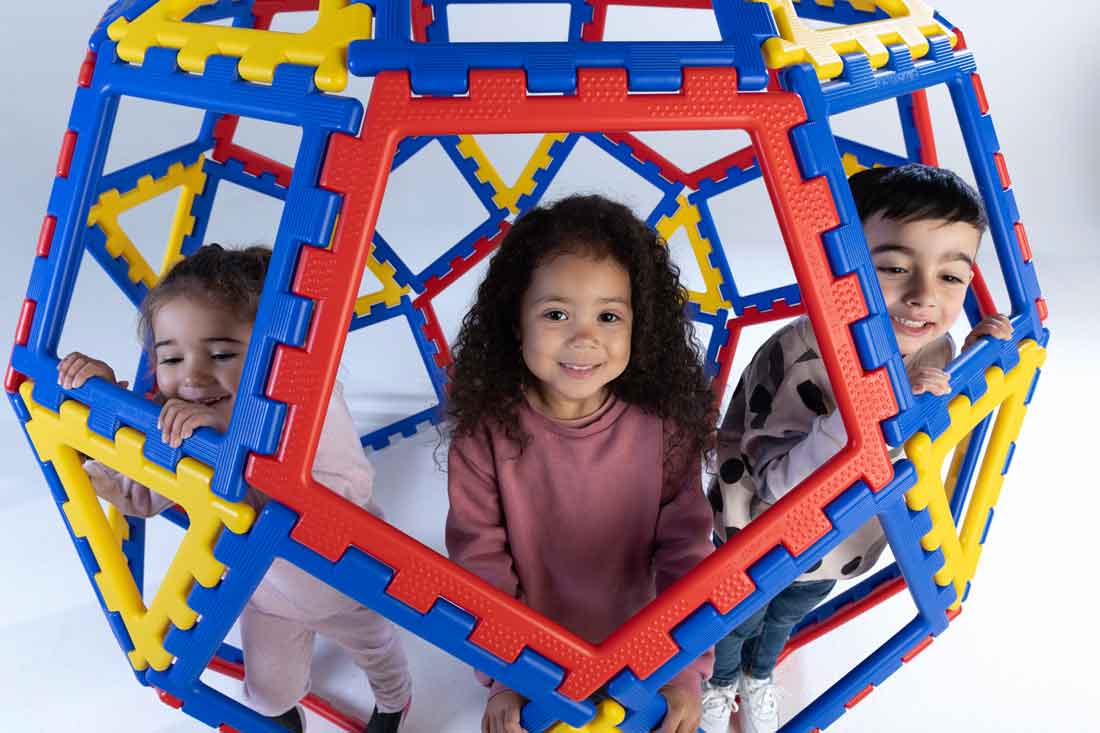 XL Polydron Geo Dome 62tlg.