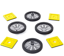 Polydron Räder und Platten Set magnetisch 8tlg.