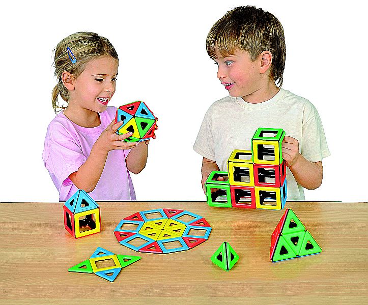 Polydron Bacic Set magnetisch 32tlg.