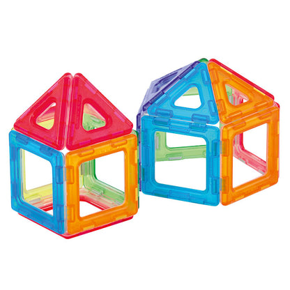 Polydron magnetisch 64tlg. transparent