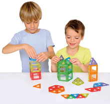 Polydron magnetisch 64tlg. transparent