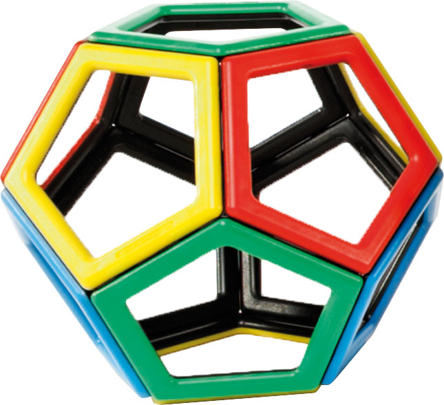 Polydron Klassenset groß, magnetisch 184tlg.