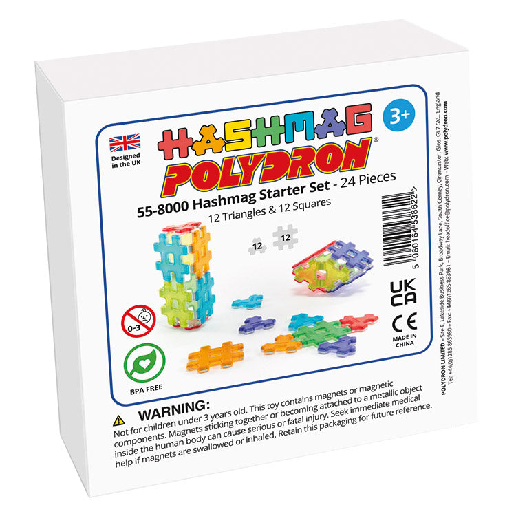 Polydron Hashmag Starter Set 24tlg.