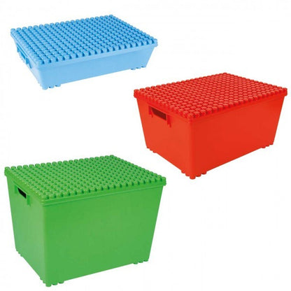 Poly - M Multibox L  mit Deckel grün 2tlg.