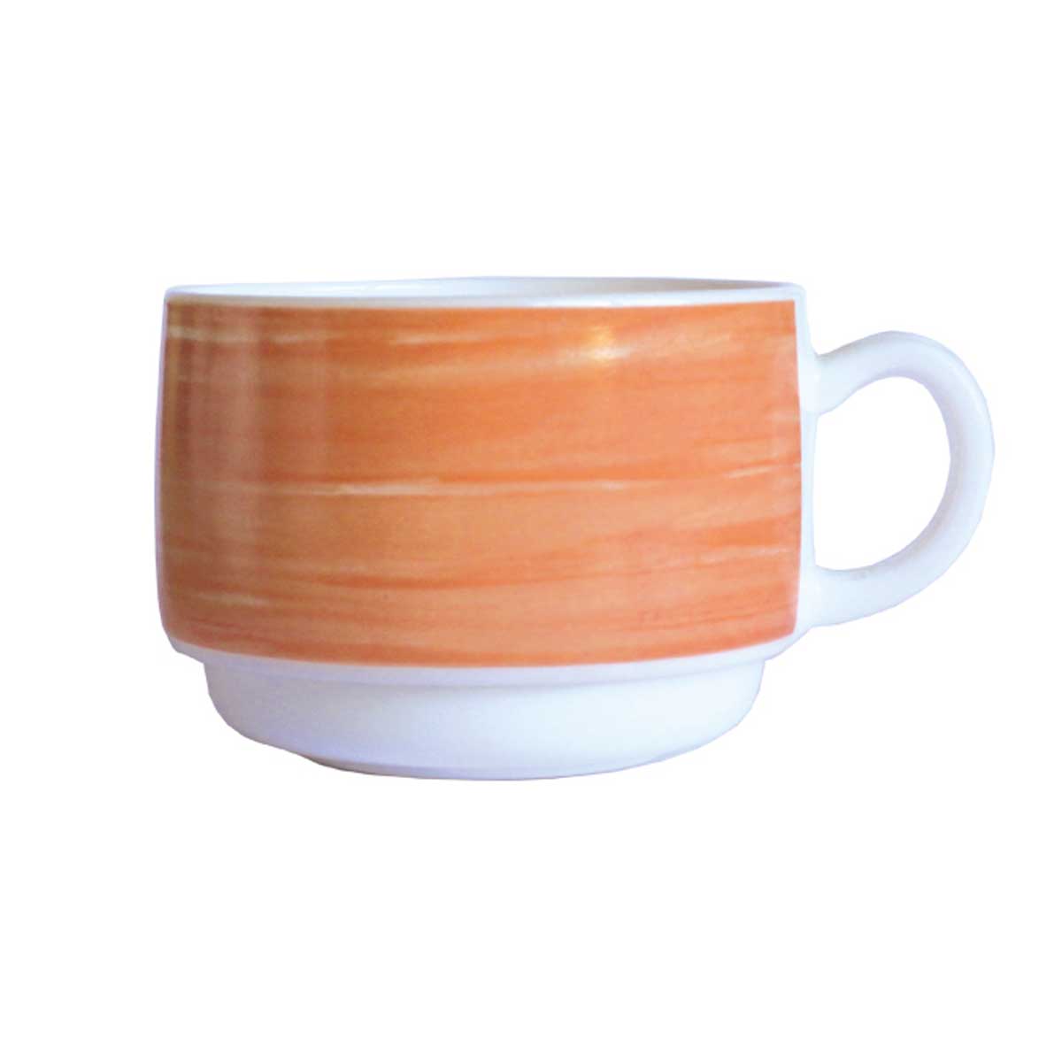 Tasse 0,19l, Hartglas-/ Opalgeschirr "Brush"