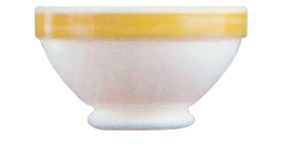 Bol à soupe sur support, bols à soupe en verre trempé/vaisselle opale « Brush »