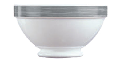 Bol à soupe sur support, bols à soupe en verre trempé/vaisselle opale « Brush »