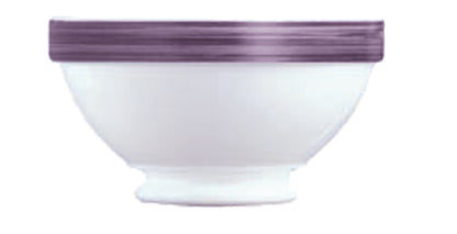 Bol à soupe sur support, bols à soupe en verre trempé/vaisselle opale « Brush »