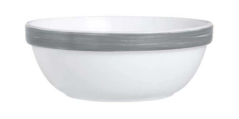 Bol Ø 17 cm, verre trempé. / Service de table Opal « Brush »