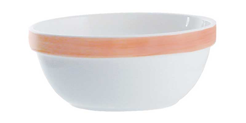 Bol Ø 17 cm, verre trempé. / Service de table Opal « Brush »