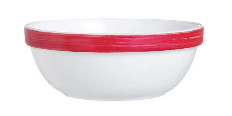 Bol Ø 17 cm, verre trempé. / Service de table Opal « Brush »