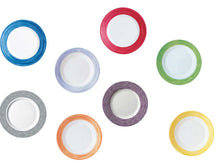 Teller flach, Ø 15,5cm, Hartglas-/ Opalgeschirr "Brush"