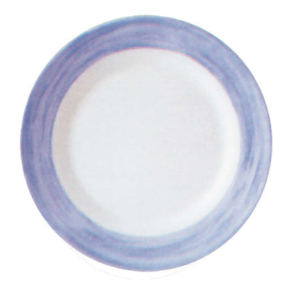 Teller flach, Ø 15,5cm, Hartglas-/ Opalgeschirr "Brush"