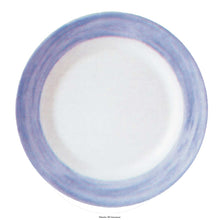 Teller flach groß, Ø 25,4 cm, Hartglas-/ Opalgeschirr "Brush"