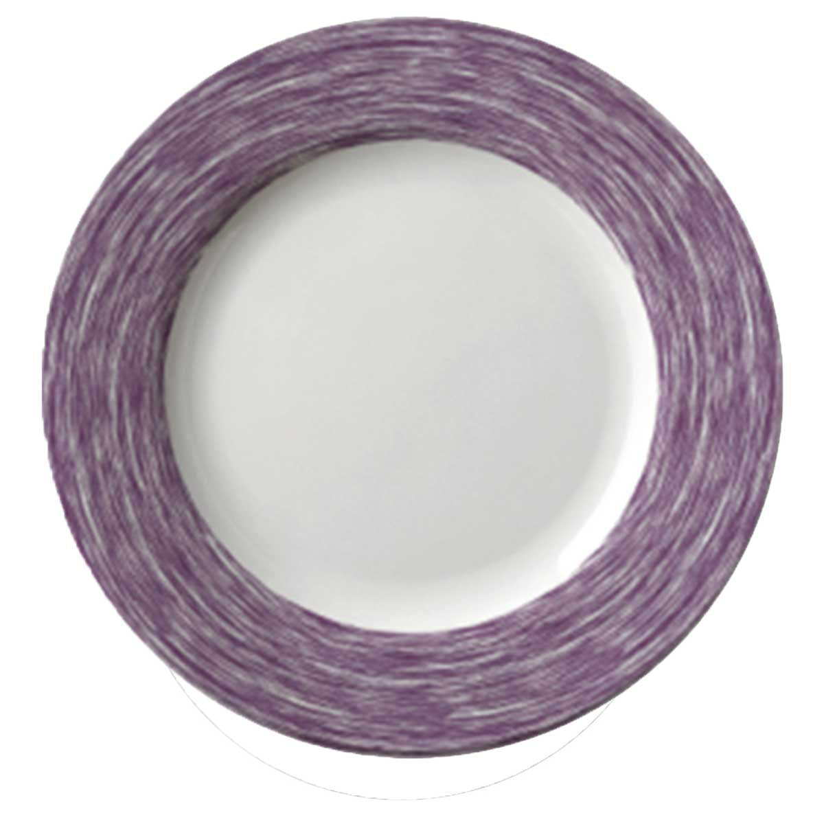 Teller flach, Ø 15,5cm, Hartglas-/ Opalgeschirr "Brush"