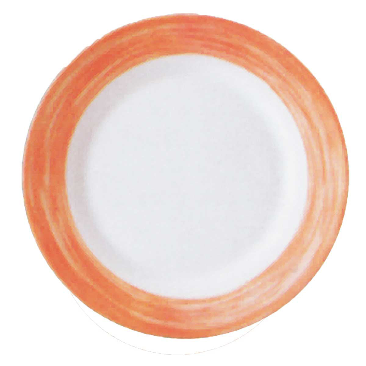 Teller flach, Ø 15,5cm, Hartglas-/ Opalgeschirr "Brush"