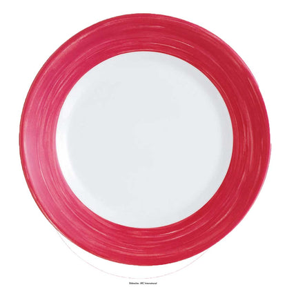 Teller flach Ø 23,5cm, Hartglas-/ Opalgeschirr "Brush"