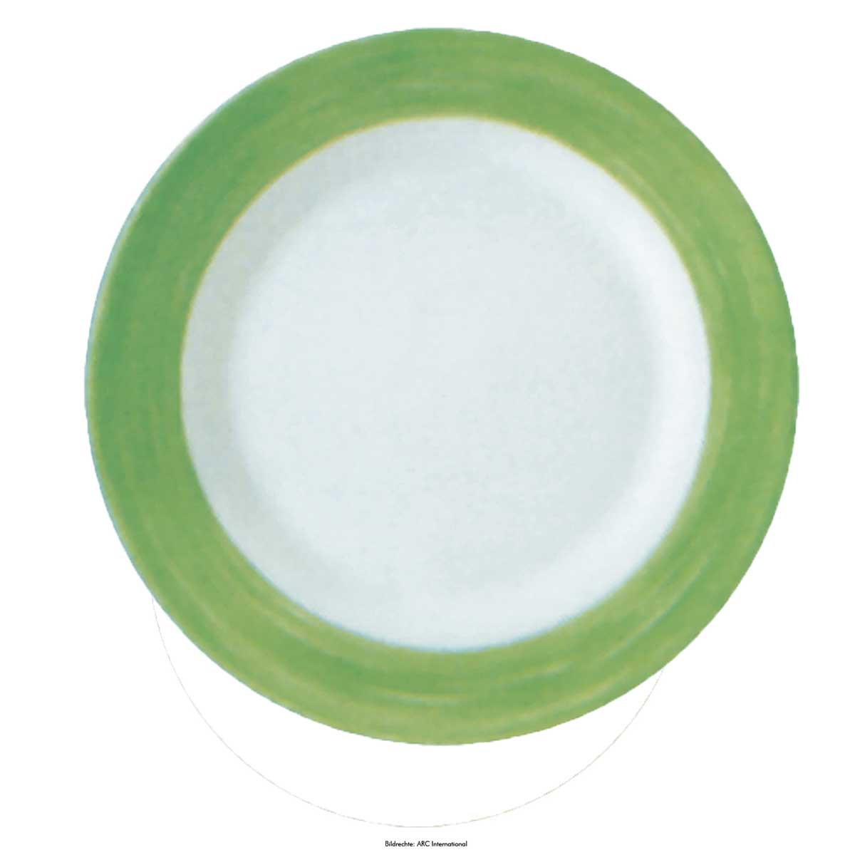 Teller tief, Ø 22,5cm, Hartglas-/ Opalgeschirr "Brush"