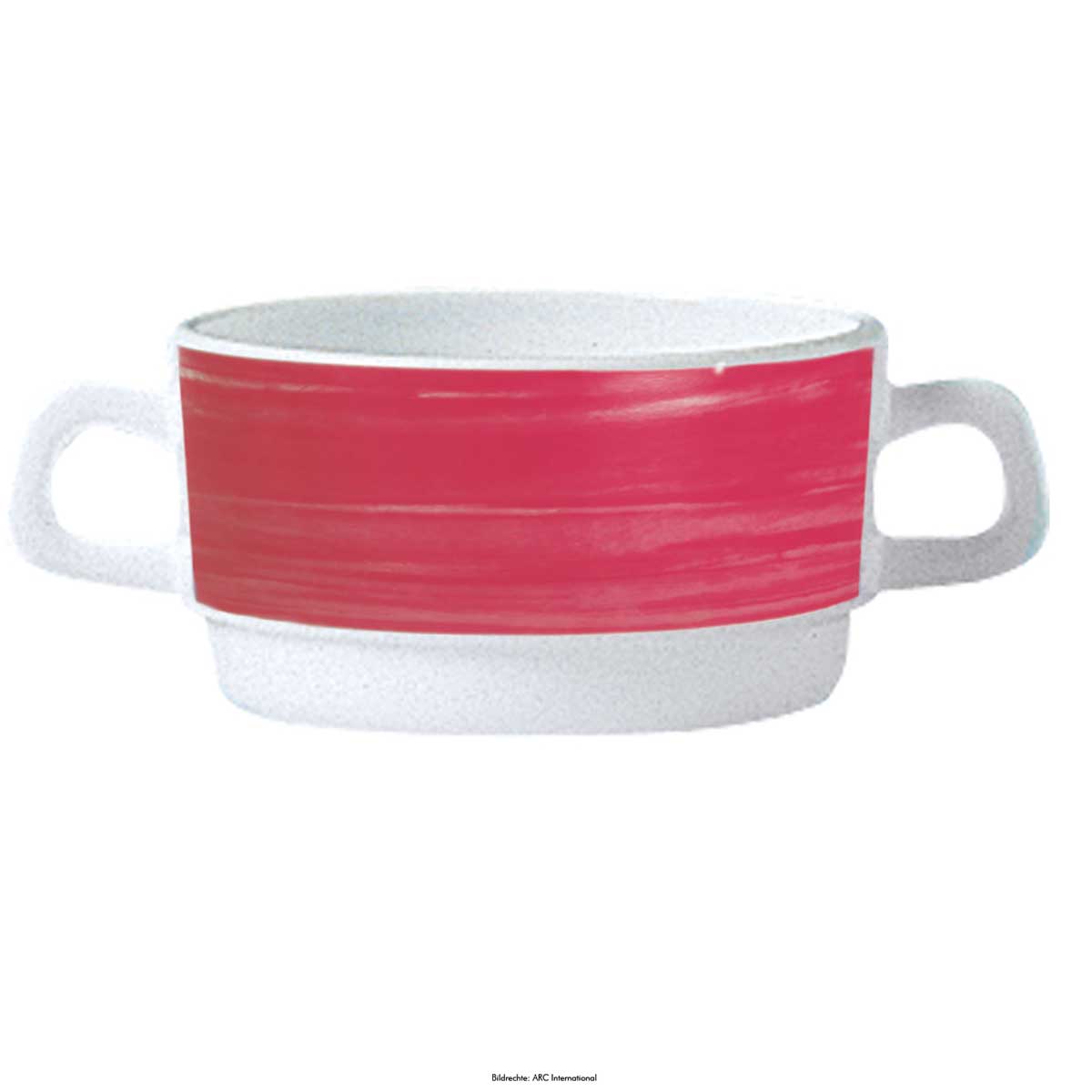 Suppentassen 0,32 l, Hartglas-/ Opalgeschirr "Brush"