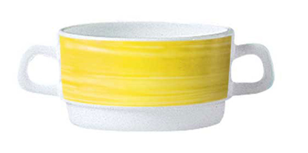 Suppentassen 0,32 l, Hartglas-/ Opalgeschirr "Brush"