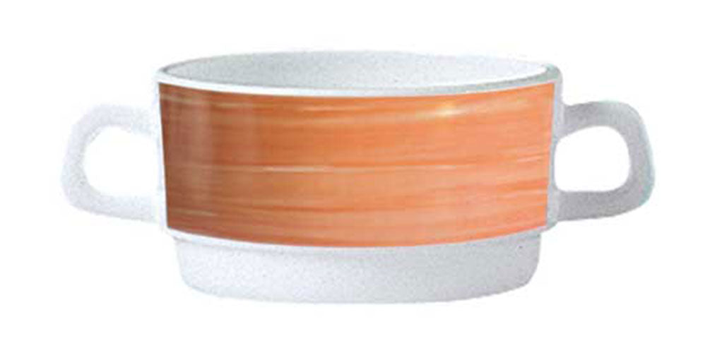 Suppentassen 0,32 l, Hartglas-/ Opalgeschirr "Brush"