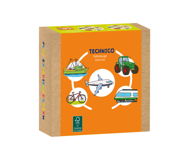 Technico Vehicles Jigsaw Puzzle 30pcs