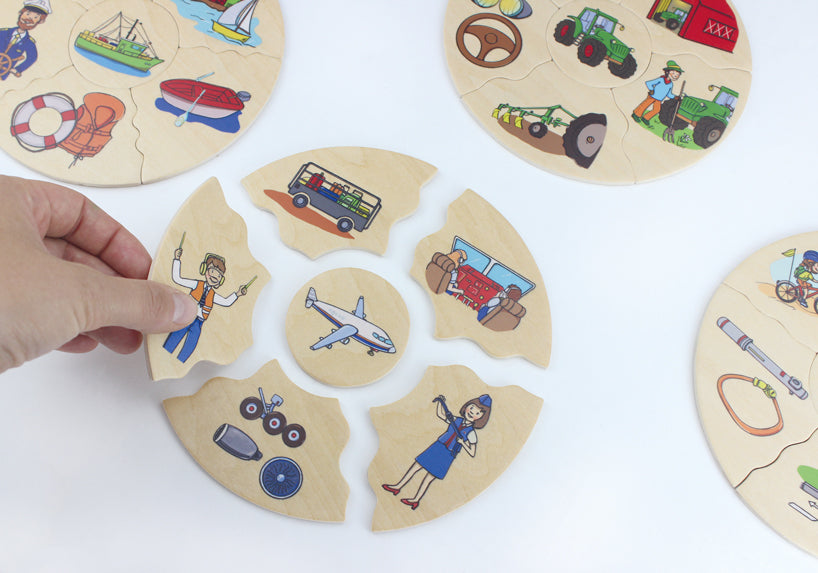 Technico Vehicles Jigsaw Puzzle 30pcs