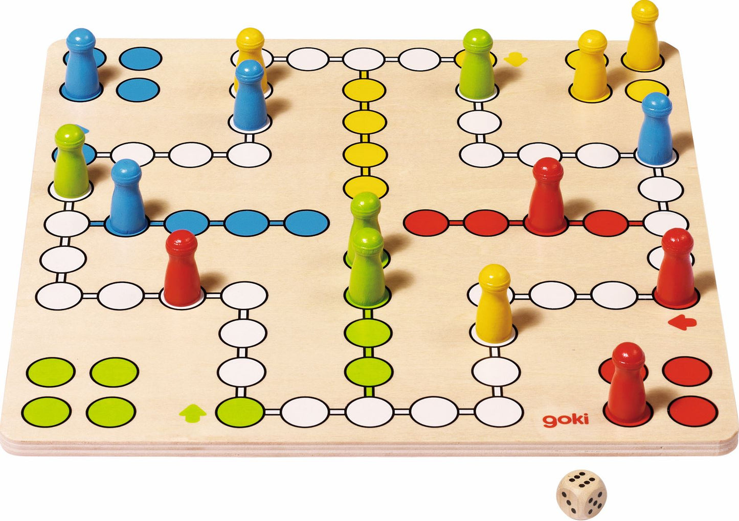Ludo Brettspiel klassisch