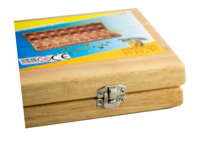 Hus Bao Kalaha aus Holz, Kalaha, Steinchenspiel Edelsteinspiel