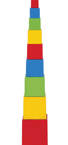 Stapelpyramide eckig