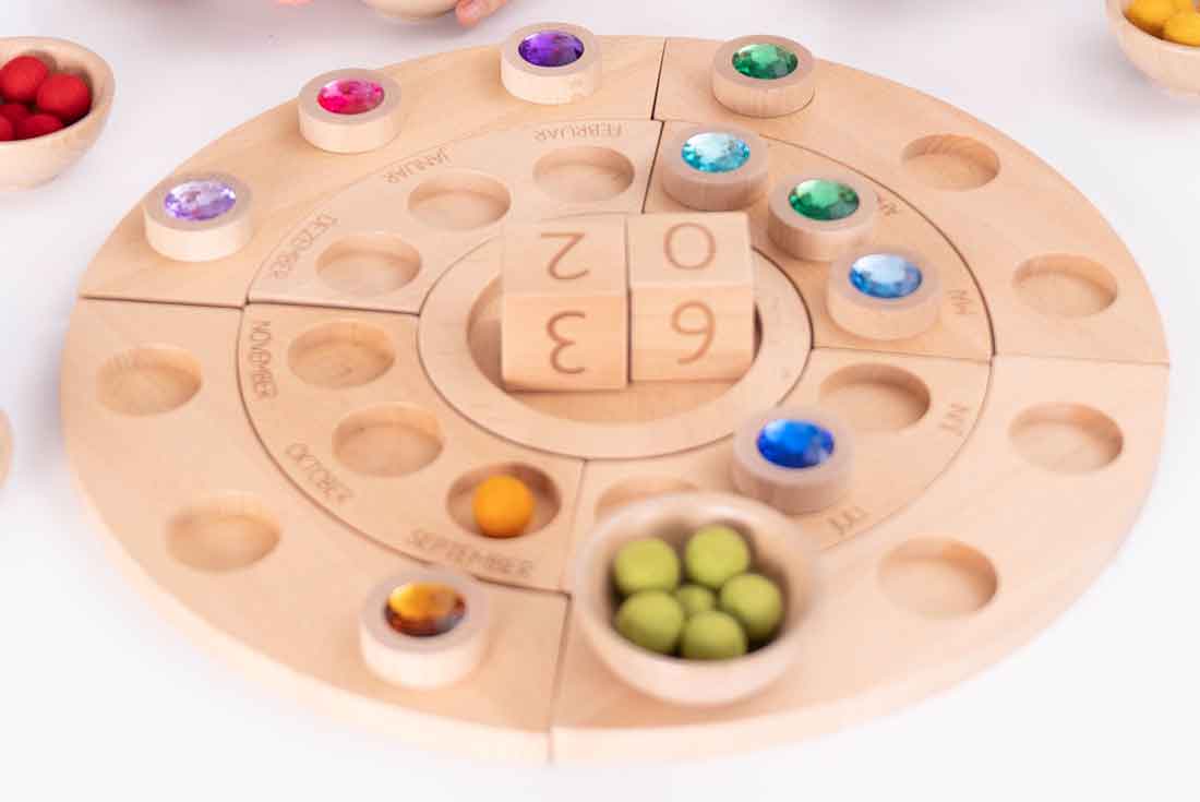 Jahreszeitenkreis 11tlg. Ø 44,5 cm - Holz