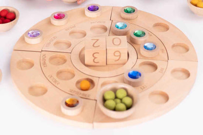 Jahreszeitenkreis 11tlg. Ø 44,5 cm - Holz