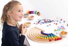 Regenbogenbrett Sortierbrett Holz