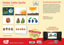 Kamishibai Bildfolge Die kleine Raupe Nimmersatt